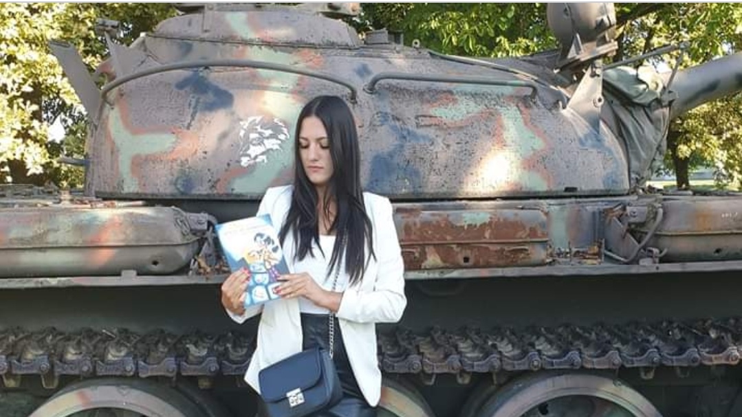 Knjiga “OTETI OD ZABORAVA 91 HEROJ DOMOVINSKOGA RATA” danas ušla u knjižnicu Osnovne škole Ivana Gorana Kovačića u Delnicama!