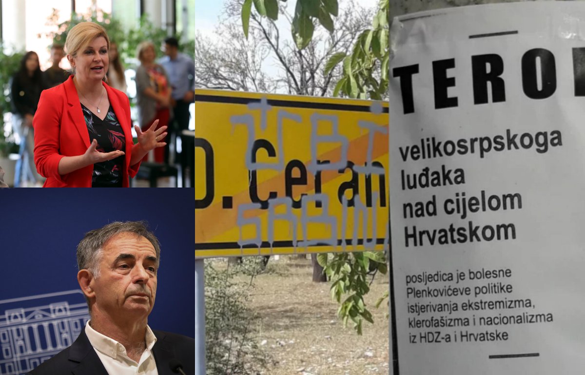 KOMENTAR UVREDA PUPOVCU Predsjednica osudila svaki govor mržnje, a od policije traži istragu