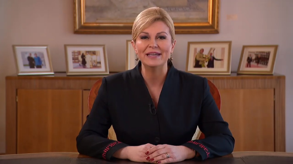 Posljednje obraćanje predsjednice: ‘Ponosna sam na učinjeno. O mojem radu jednog dana govorit će povijest’