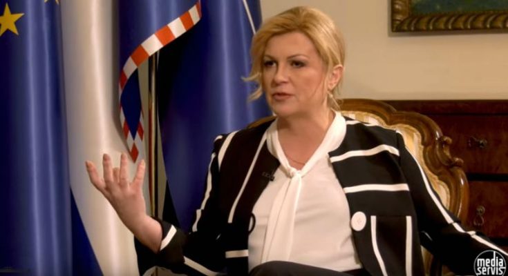 Grabar Kitarović: Iza nekih predsjedničkih kandidata stoje kriminalne skupine