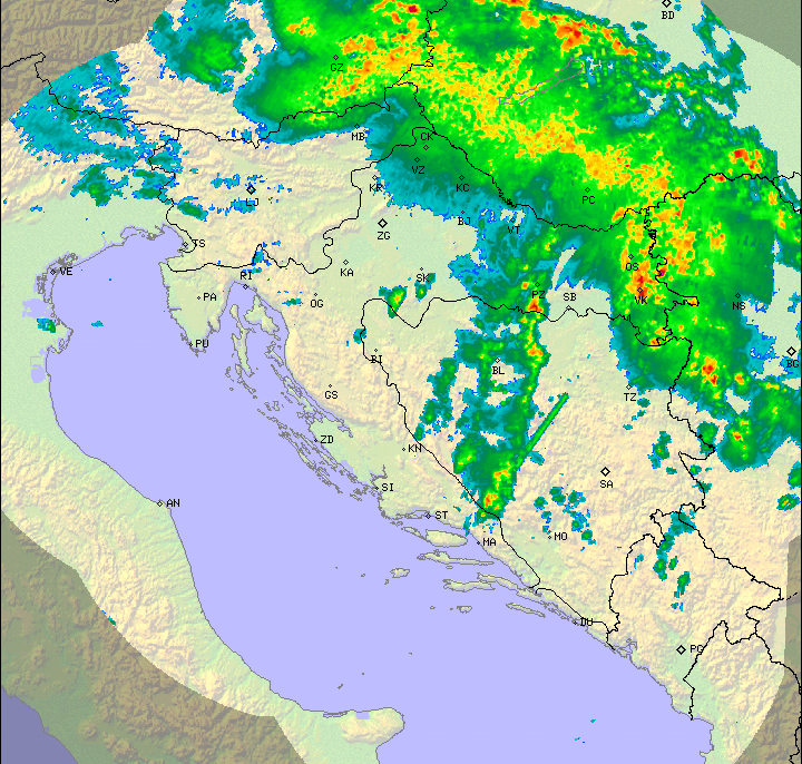 Oluja ostavila posljedice: Tuča i olujni vjetrovi u središnjoj Hrvatskoj