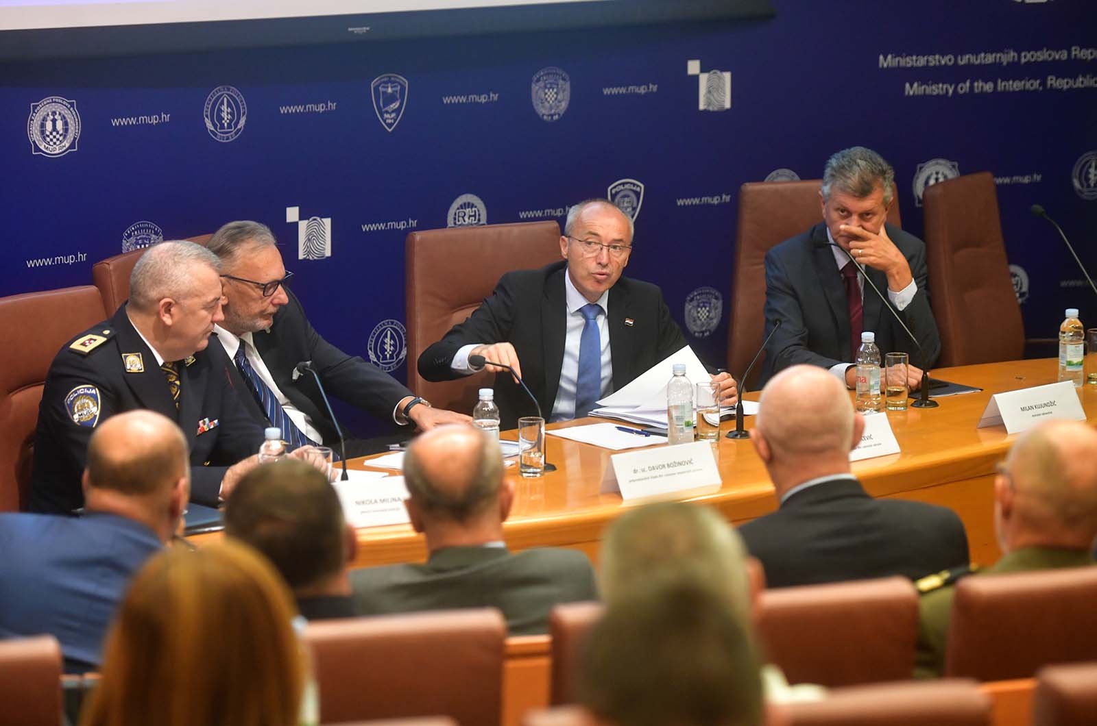 Krstičević: Postigli smo ogroman napredak, no sustav se mora razvijati; Božinović: Na granici ima izazova, ali ona je sigurna