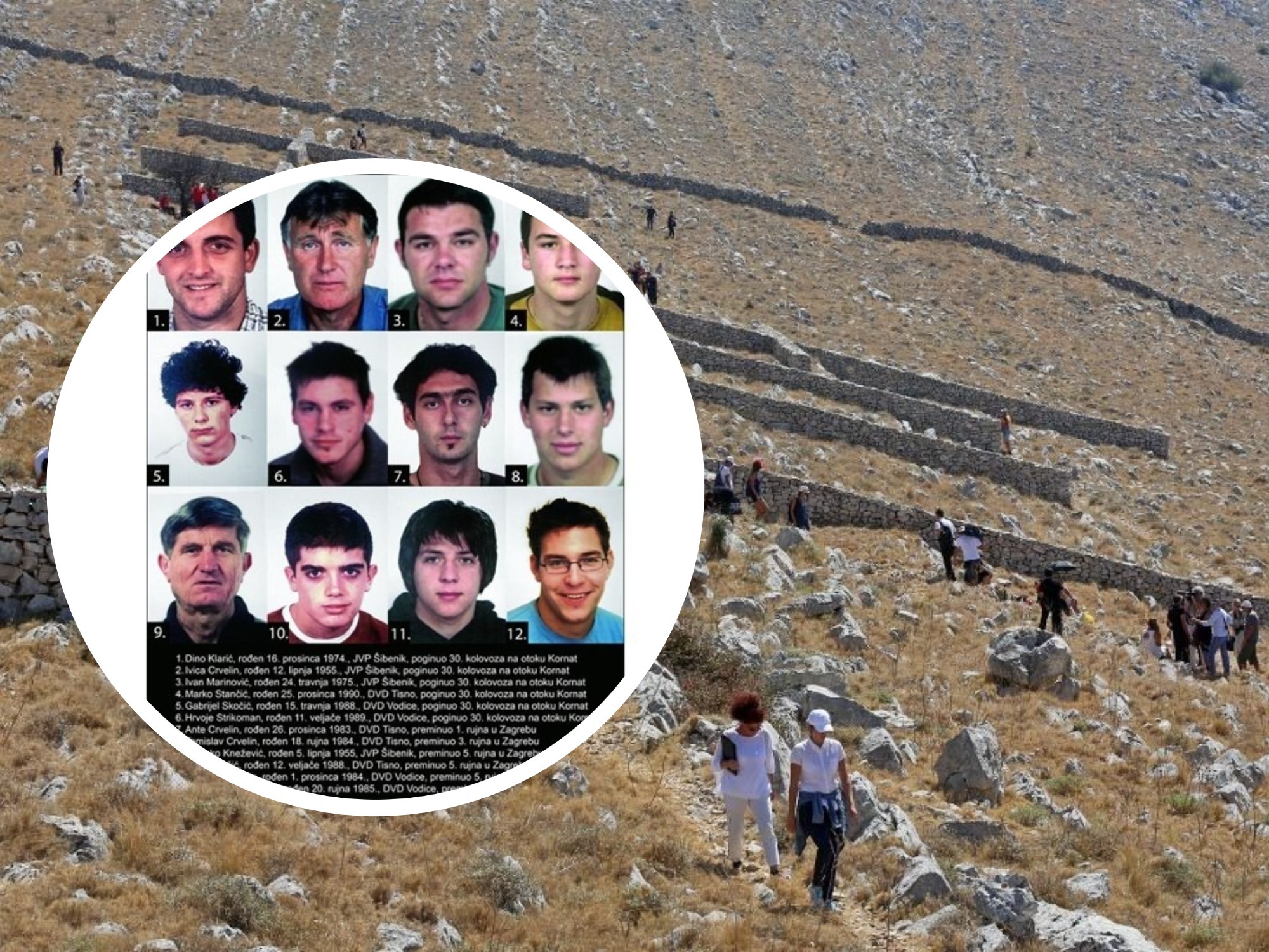 30. kolovoza 2007. Kornati – tragedija u kojoj su stradali mladi vatrogasci