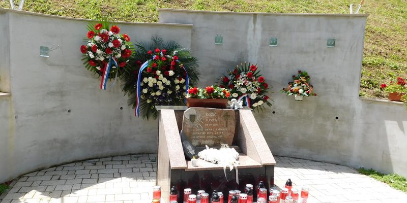 Sjećanje na Josipu Kožić, prvu žrtvu Domovinskog rata s petrinjskog područja i prvu poginulu braniteljicu u Hrvatskoj