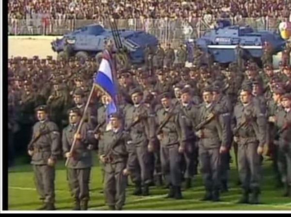 Na današnji dan, 28. svibnja 1991.g.,  održana je svečana smotra Zbora narodne garde na stadionu NK Zagreb u Kranjčevičevoj ulici