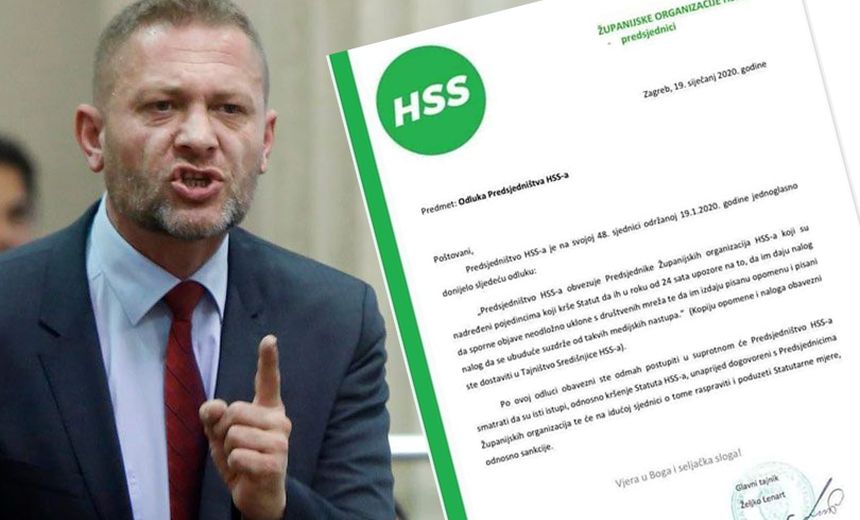 Petir: ‘Metode koje se provode u HSS-u čini mi se da niti Staljin niti Tito ne bi mogli osmisliti’