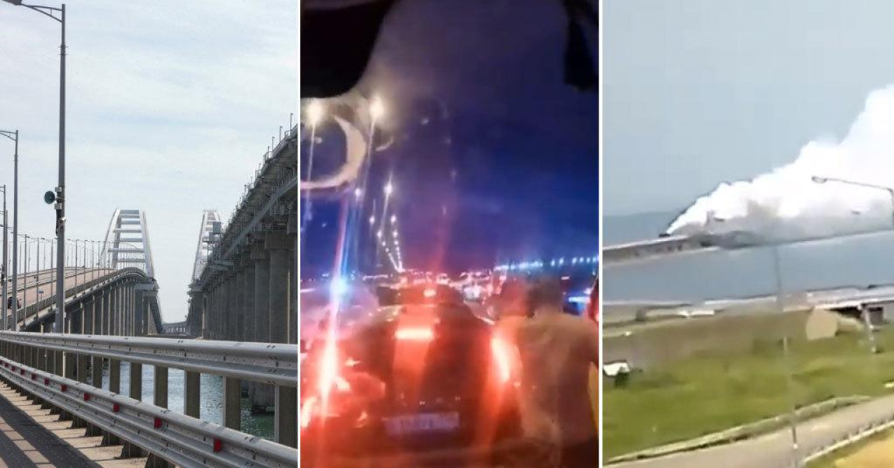 Pomorskim dronovima uništen Krimski most, bijes u Moskvi, u Kijevu objavili znakovitu poruku
