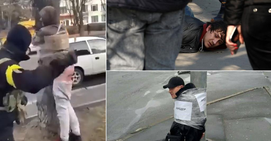 Pogledajte što se radi s pljačkašima koji iskorištavaju ratni kaos u Ukrajini, snimke su uznemirujuće