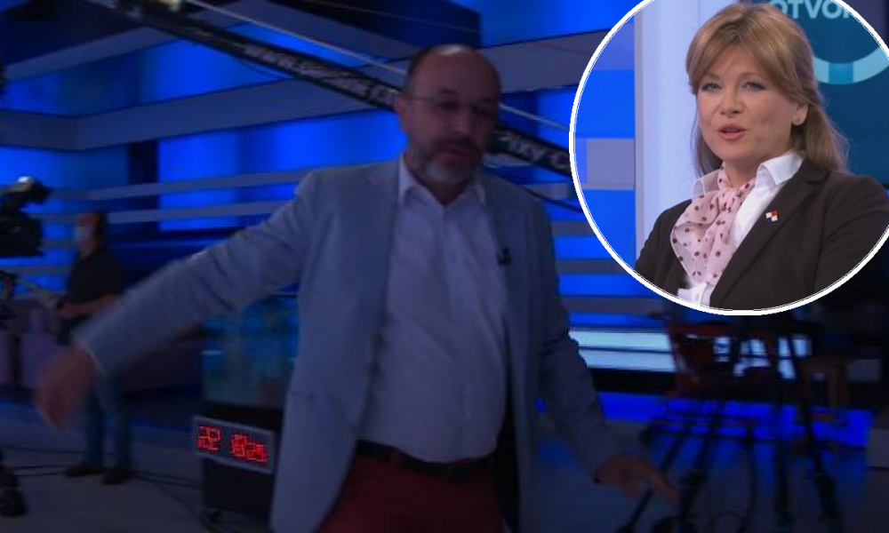 Krešimir Macan demonstrativno napustio emisiju Otvoreno i Karolini Vidović Krišto poručio da je spodoba