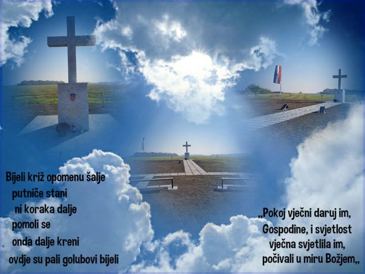 POZIV NA SVEČANOST OTKRIVANJA SPOMEN OBILJEŽJA  BIJELI KRIŽ SELEŠ