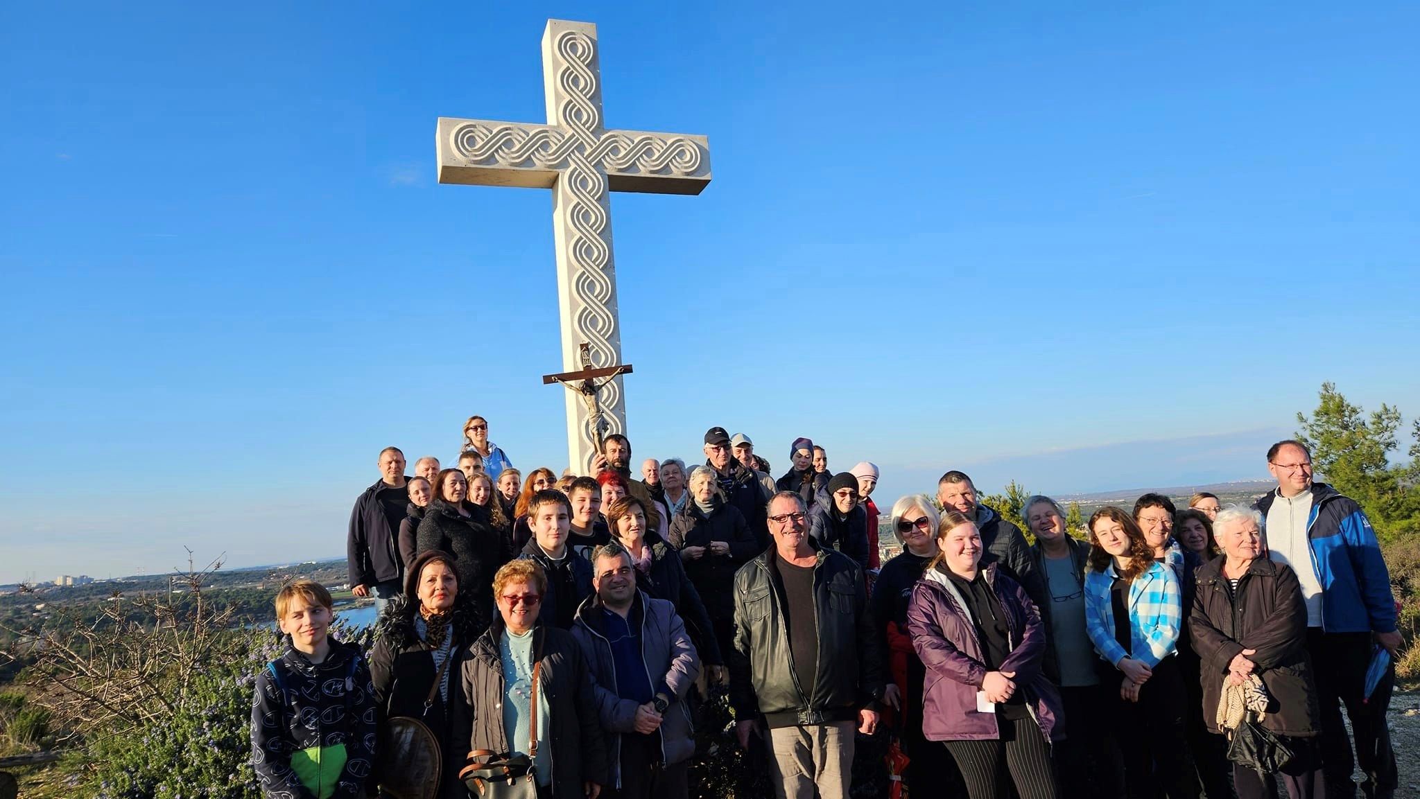 Križni put na Kamenjaku