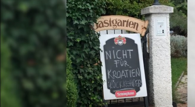 RESTORAN U GRAZU: “NE PRIMAMO POVRATNIKE IZ HRVATSKE!”