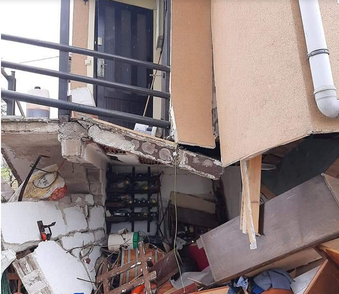 EKSPLOZIJA UNIŠTILA KUĆU: Prijeti joj urušavanje, jedna je osoba ozlijeđena, uzrok svemu je plinska boca