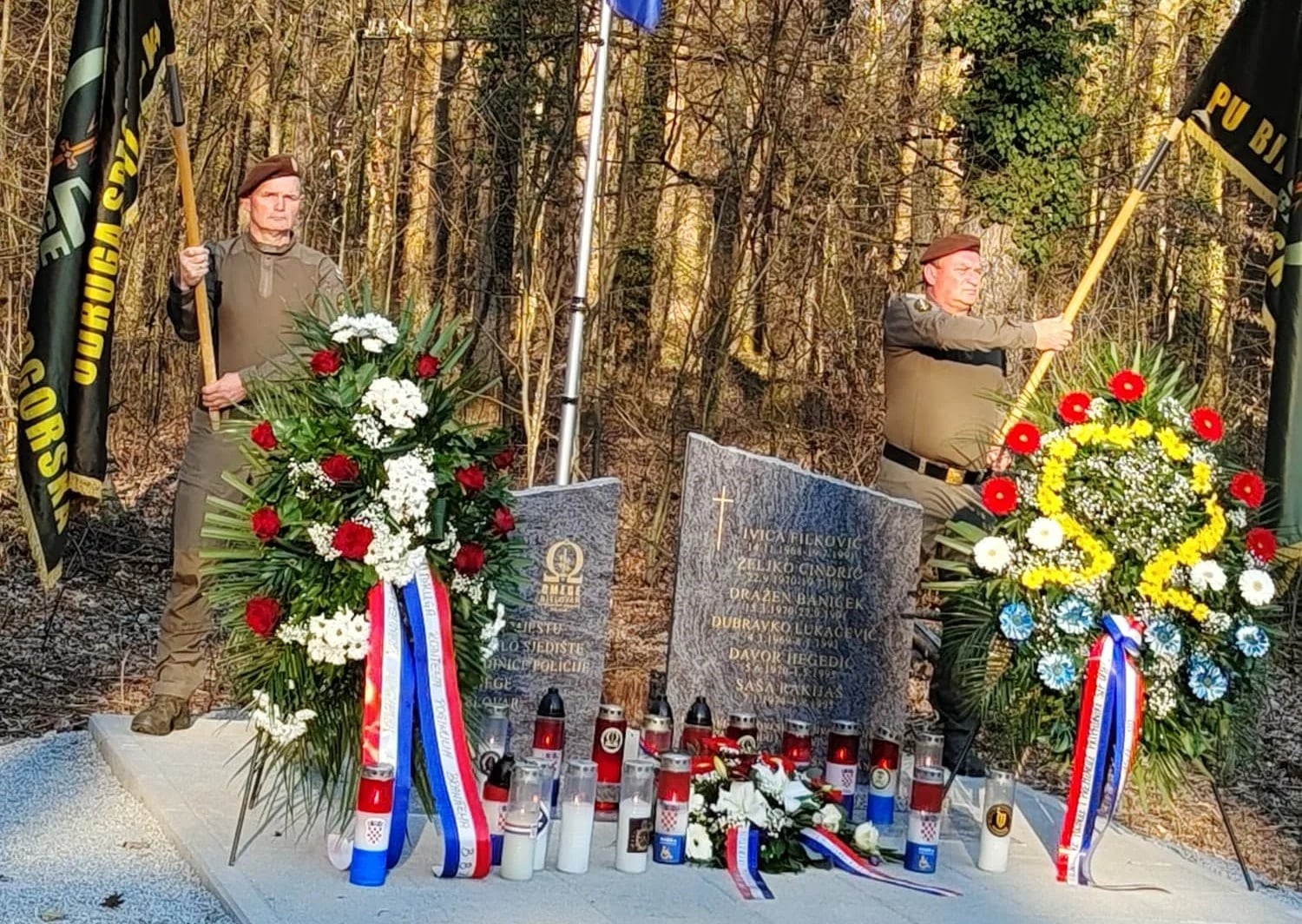 Otkriveno spomen-obilježje hrabrim pripadnicima Omege!