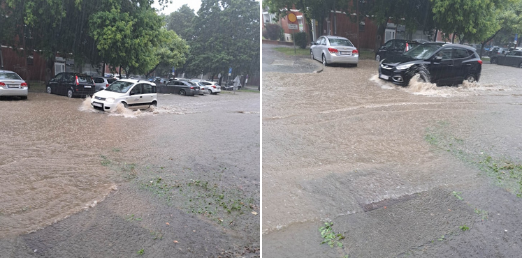 Poplave i hitna intervencija: Vatrogasci spašavaju Kutinu i okolicu od oborinskih voda