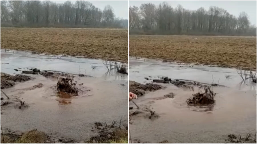 Pokraj Zagreba iz zemlje izbila nafta, na terenu policija i inspekcija