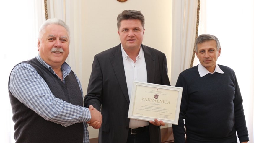 Klub varaždinskih branitelja zahvalio je Gradu Varaždinu na pomoći
