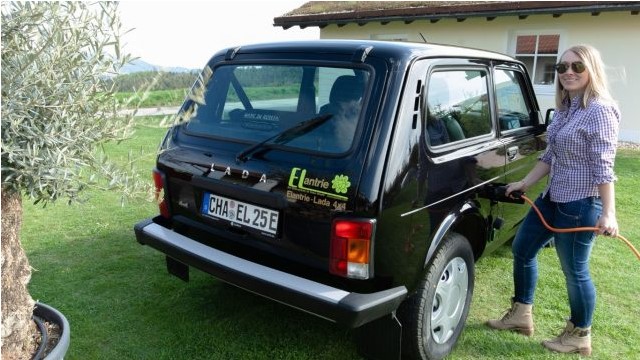 Konverzija Lade Nive na električni pogon za samo 2.800 eura