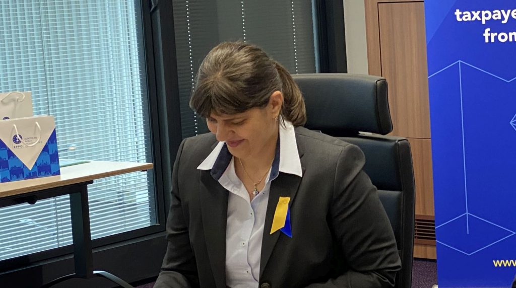 Glavna europska tužiteljica Laura Codruta Kövesi u službenom posjetu Hrvatskoj