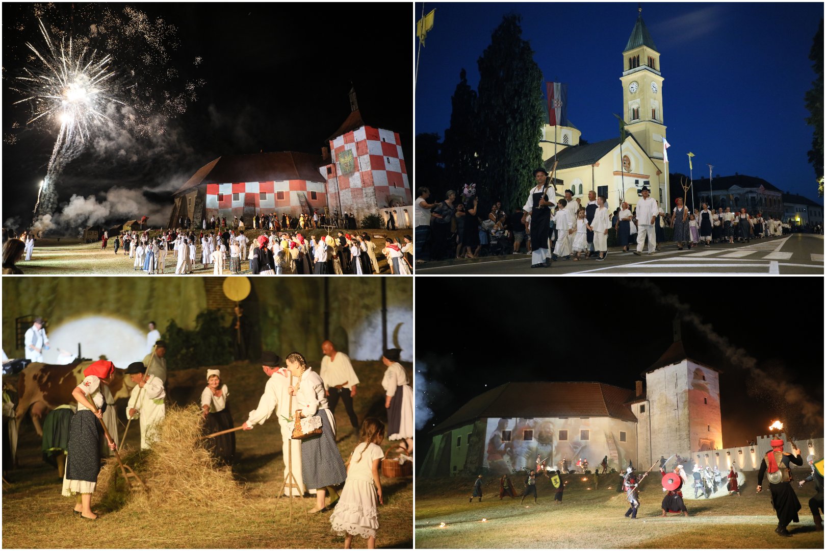 Brojni gledatelji pratili spektakularnu Legendu o Picokima, a Đurđevčani su ponovo nadmudrili Ulama-bega