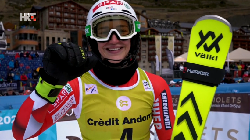 POGLEDAJTE VIDEO Čudesna vožnja sjajne Leone: Iza sebe je ostavila i Mikaelu Shiffrin...