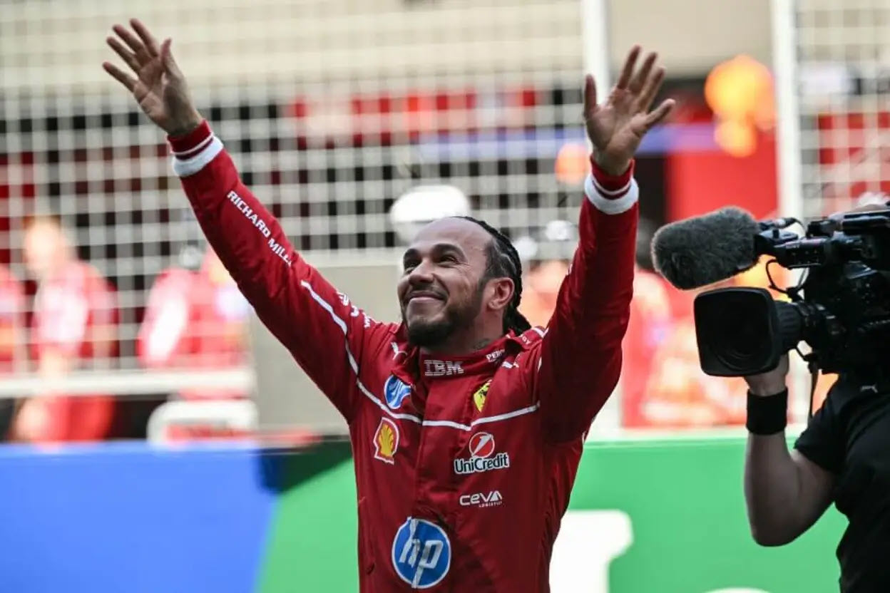Hamilton slavio u sprintu i donio prvu pobjedu Ferrariju!