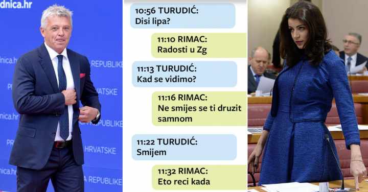 Otkrivene stotine poruka Ivana Turudića i Josipe Rimac: “Di si, radosti…”