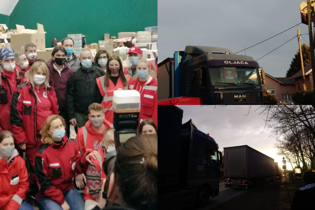 Livno za Petrinju: Izbornik Dalić stigao s konvojem humanitarne pomoći