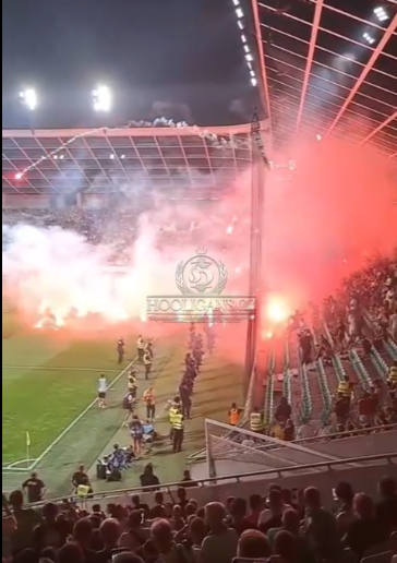 VIDEO Armada radi kaos u Ljubljani. Potukla se s policijom i bakljama gađala Slovence