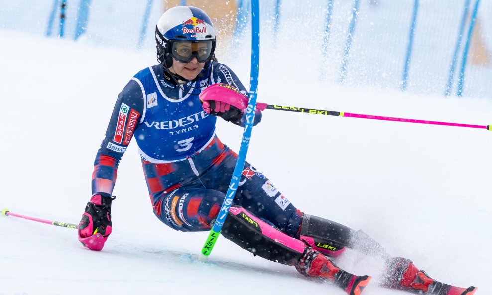Sjajna Ljutić osvojila drugo mjesto i preuzela vrh u poretku slalomašica, Shiffrin 100. pobjeda