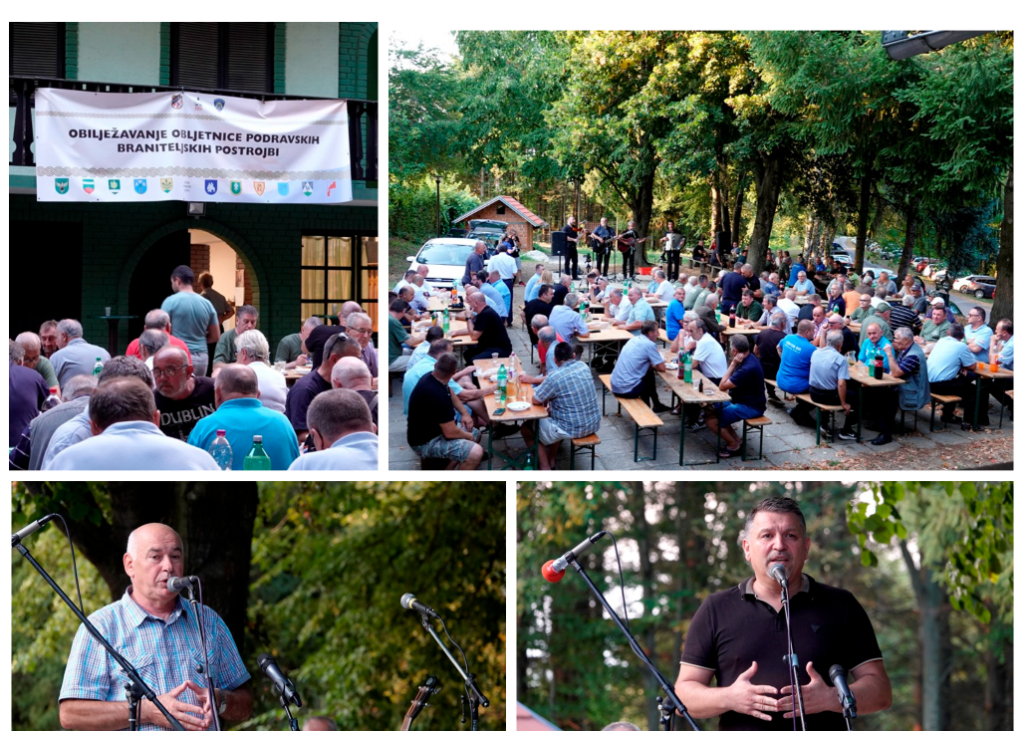 Zajedničkim druženjem branitelja svečano obilježena 31. obljetnica osnivanja podravskih braniteljskih postrojbi