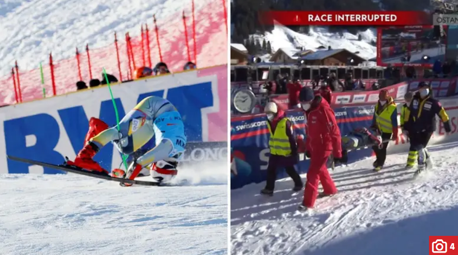 Naglavačke je uletio u cilj kao vodeći, iznijeli ga na nosilima