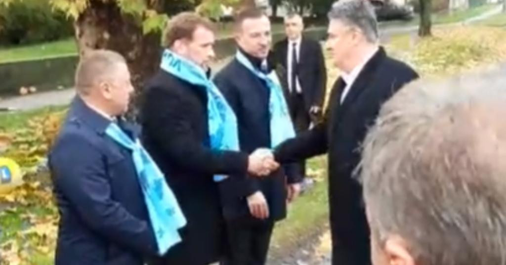 Pogledajte kako je izgledao susret predsjednika Milanovića i ministra obrane Banožića