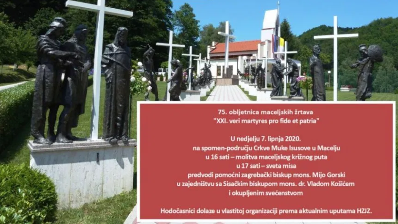 75. obljetnica Maceljske tragedije i žrtava hrvatskog Križnog put