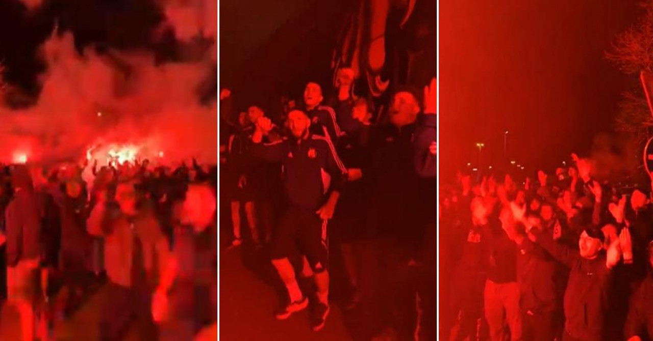 DINAMO PRVAK Slavilo se od Splita do Zagreba, kod Macole totalna ludnica!
