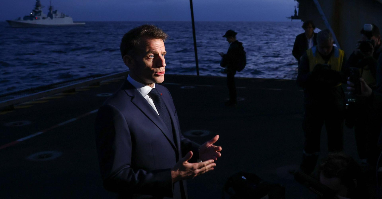 Macron vojsci naredio potez ‘bez presedana‘. Sve objasnio stojeći na palubi nosača aviona