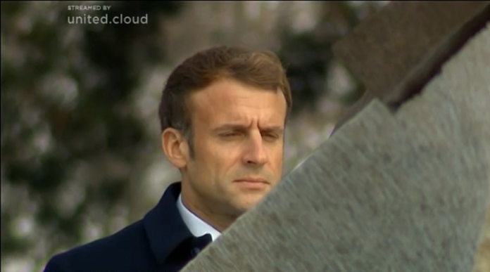 MACRON DOŠAO PRED SPOMENIK DOMOVINE: Pred Plenkovićem položio vijenac žrtvama Domovinskog rata