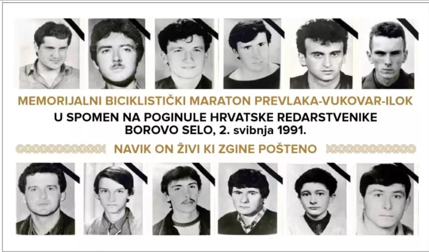 FOTO Memorijalni biciklistički maraton-„Navik on živi ki zgine pošteno“ – Prevlaka – Vukovar-Ilok