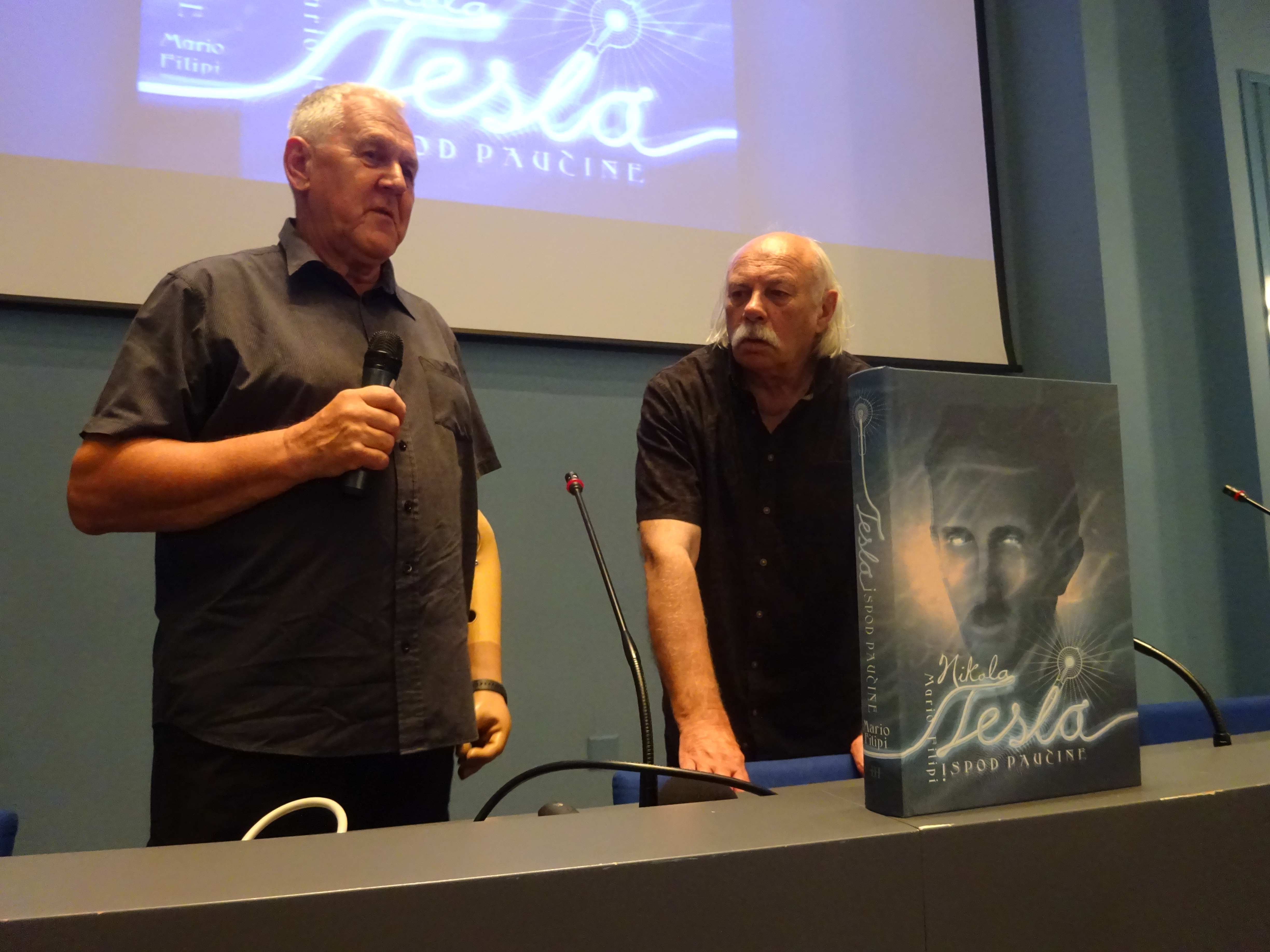 Mario Filipi  predstavio knjigu o Nikoli Tesli