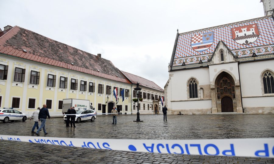 Na Markovu trgu upucan policajac, počinitelj počinio samoubojstvo...