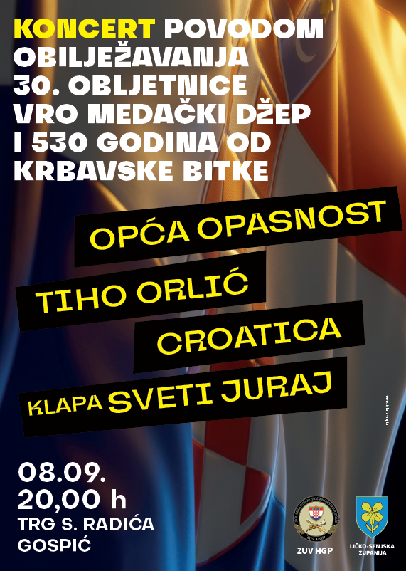 30. obljetnice VRO Medački džep i 530 godina od Krbavske bitke