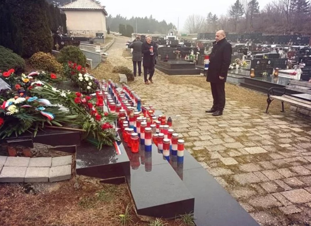 FOTO Medved odao počast Gavranu: Ponosan sam  što smo zajedno branili i stvarali Hrvatsku