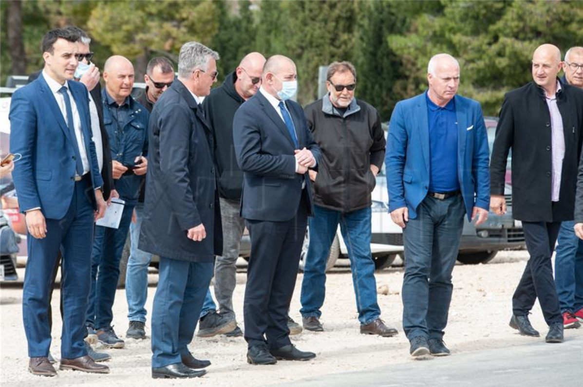 Ministar Medved u Šibeniku obišao gradilište Veteranskog centra