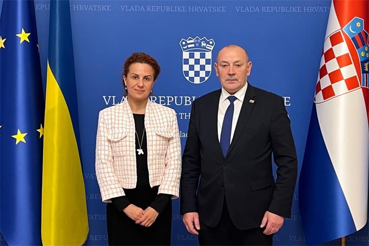 Ministar Medved sastao se s ministricom ukrajinskih veterana