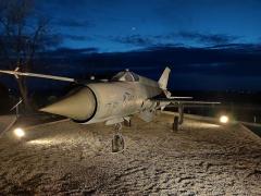 Zrakoplovna atrakcija večeras u Bjelovaru – ne propustite dolazak MiG-a