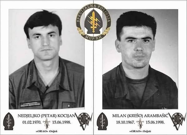 Heroji mirne reintegracije: Milan Arambašić i Nedjeljko Kocijan – ubijeni iz zasjede na Dunavu 15. lipnja 1998.