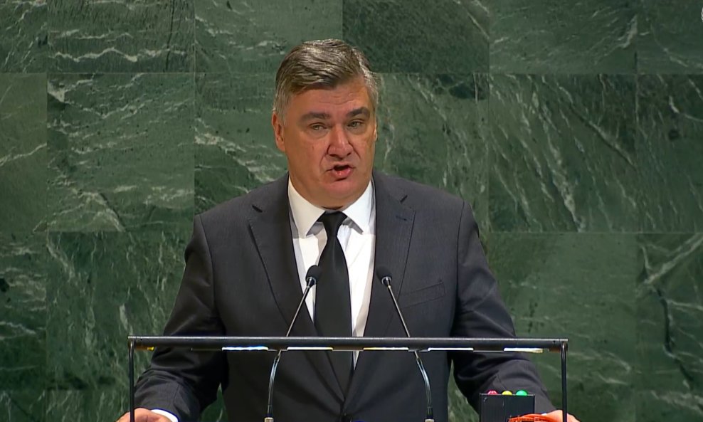 Milanović pred UN-om pozvao na priznanje Palestine: 'Vrijeme je da zatvorimo to poglavlje'