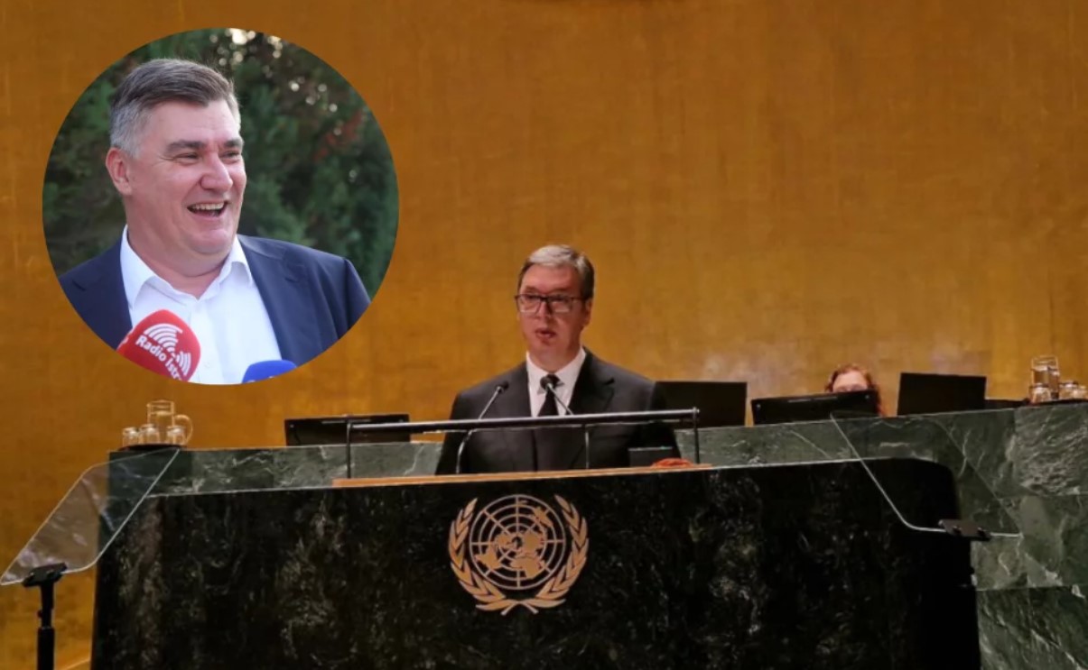 Okršaj Vučića i hrvatskog predsjednika u UN-u: 'Evo, vidim ovih 100 zemalja stalo u red da poslušaju Milanovića'