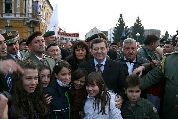 Tomo Medved na obilježavanju 13. obljetnice oslobađajuće presude hrvatskim generalima u Haagu