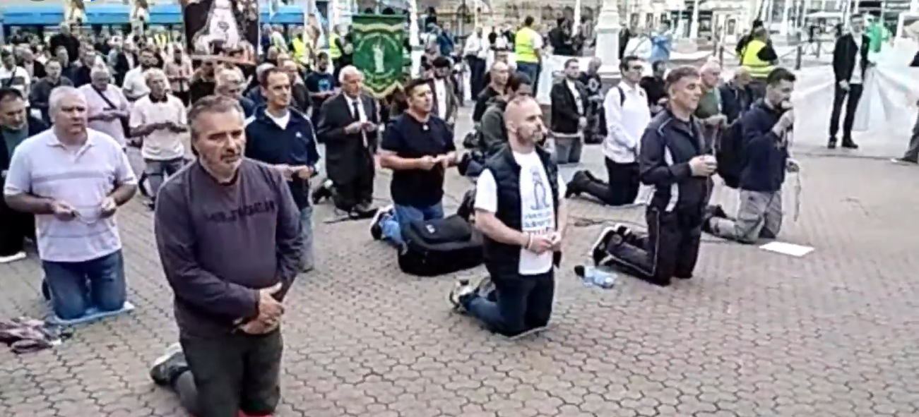 Muška molitva krunice se održava u Zagrebu i još 27 hrvatskih gradova